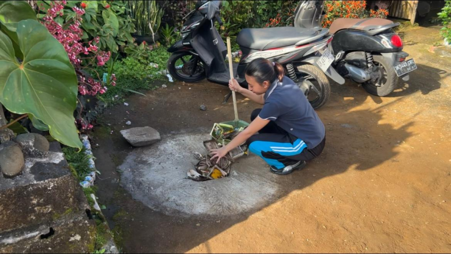 Dua Teba Modern Dibangun di Area Kantor Desa Baturiti